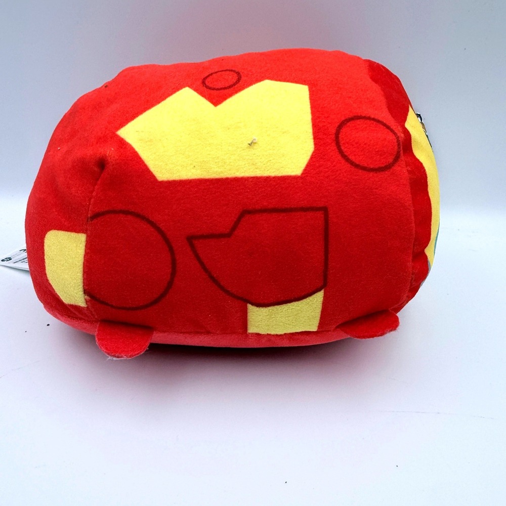 Marvel Iron Man Plush Small Tsum Tsum Just Play Red Gold Superhero Toy - Picture 3 of 9